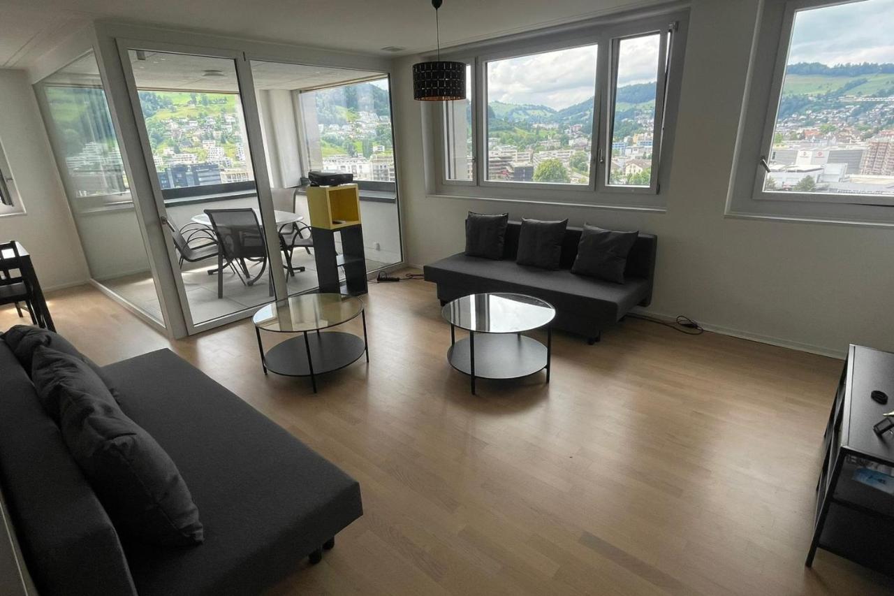 Dream View Apt With Homecinema Netflix & Loggia Luzern Exteriör bild